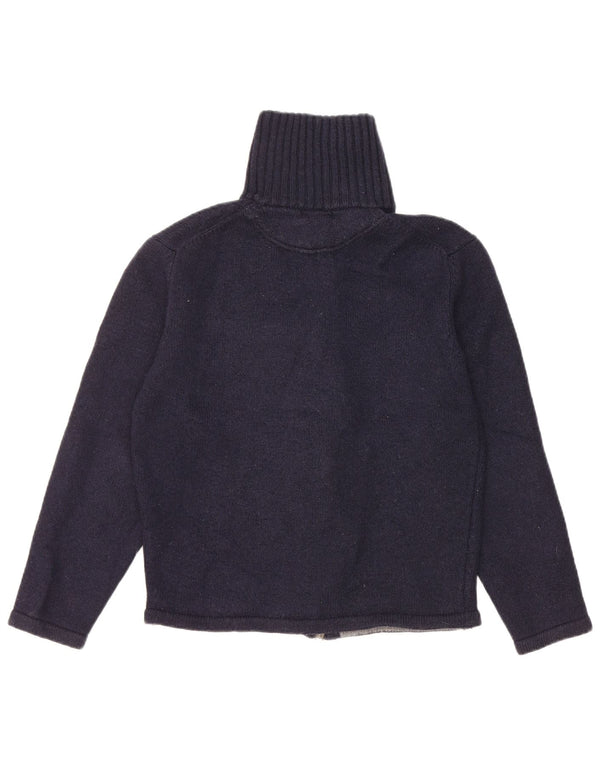 Pulover cardigan Massimo Dutti pentru femei UK 14 Medium Bleumarin
