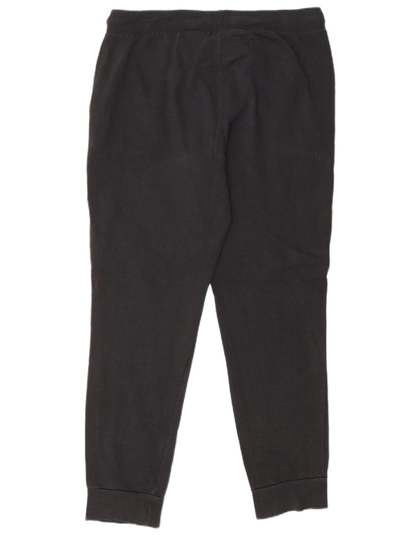 Pantaloni de trening grafic pentru bărbați LOTTO Joggeri UK 40/42 Bumbac negru mare