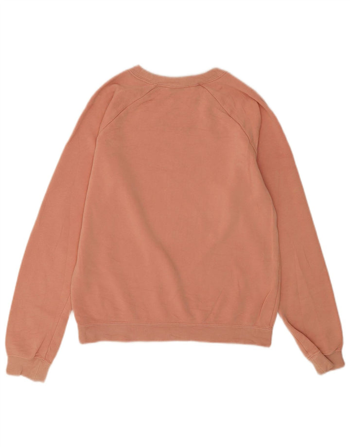 Pulover supradimensionat cu grafic Nike pentru femei UK 6 XS bumbac roz