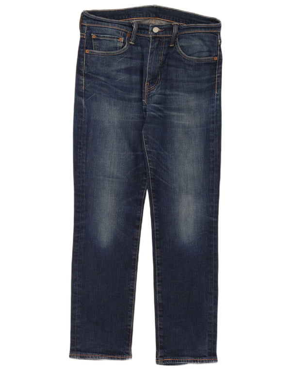 Levi's Womens 511 Slim Jeans W32 L30 Navy Blue Cotton