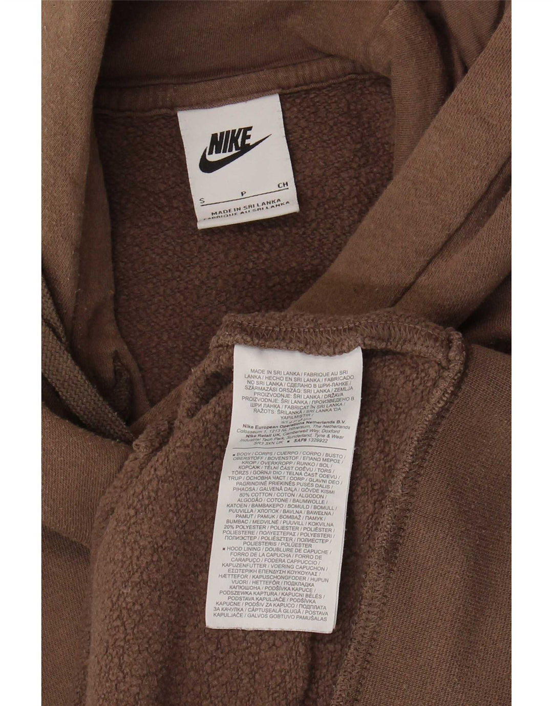 Pulover Nike pentru bărbați, bumbac, bej mic