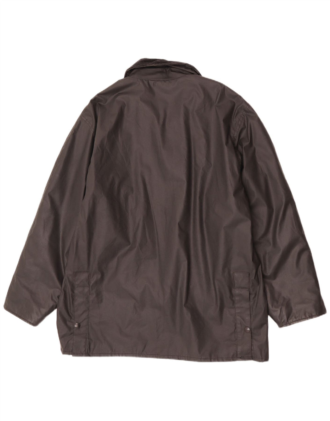 Jachetă vintage pentru bărbați din bumbac cerat UK 38 Medium Black