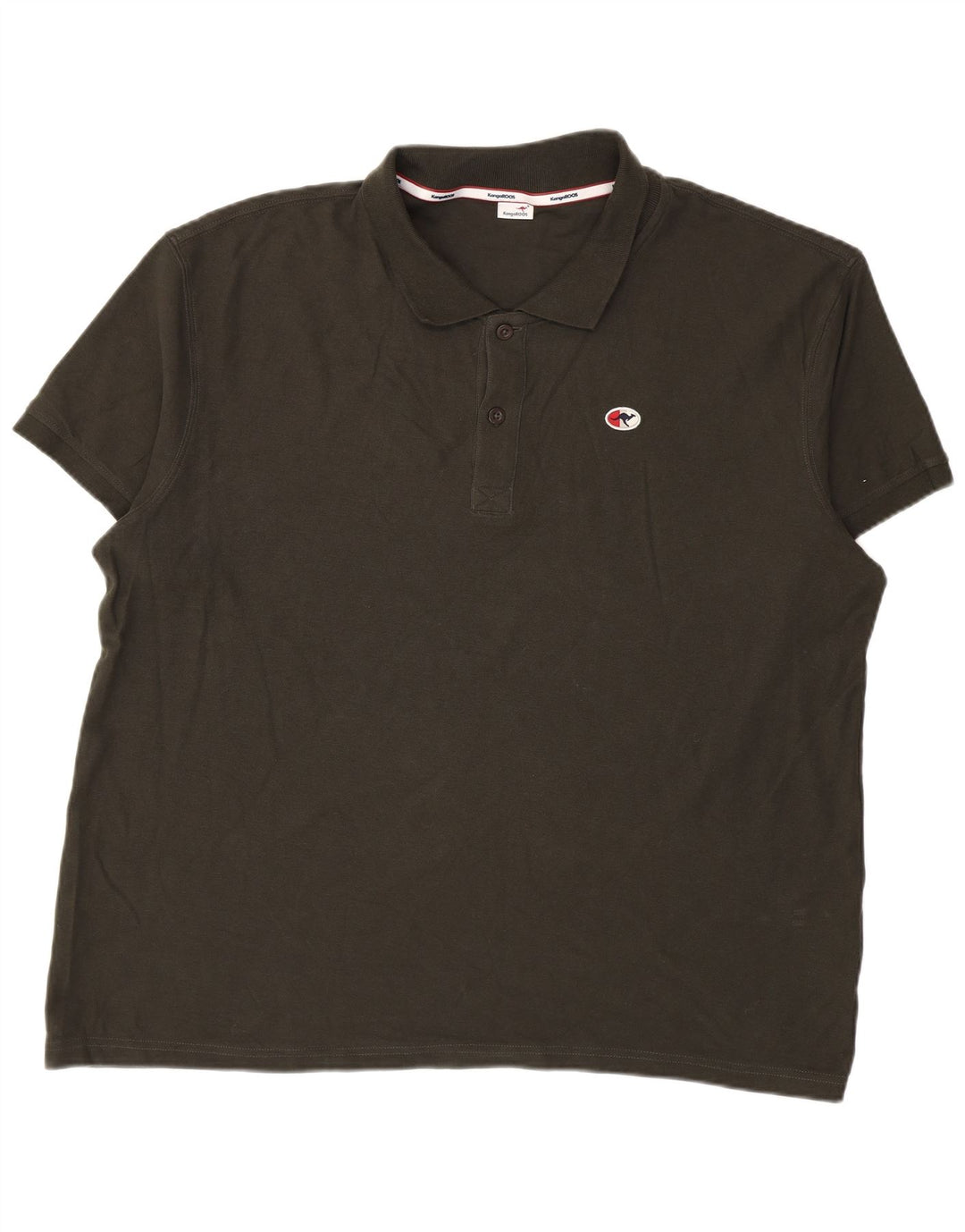 Tricou polo pentru bărbați Kangaroos 3XL bumbac kaki