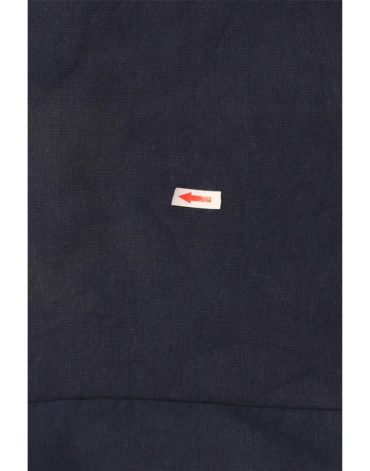 Crew Clothing Hanorac pentru femei cu gât cu nasturi Pulover UK 12 Medium Bleumarin