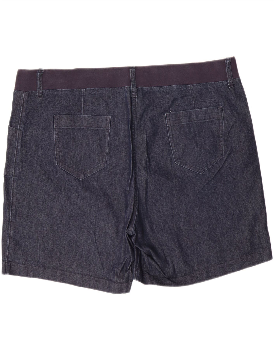 Pantaloni scurți din denim LEE Riders cu talie medie US 22 2XL W44 L7 Bumbac bleumarin