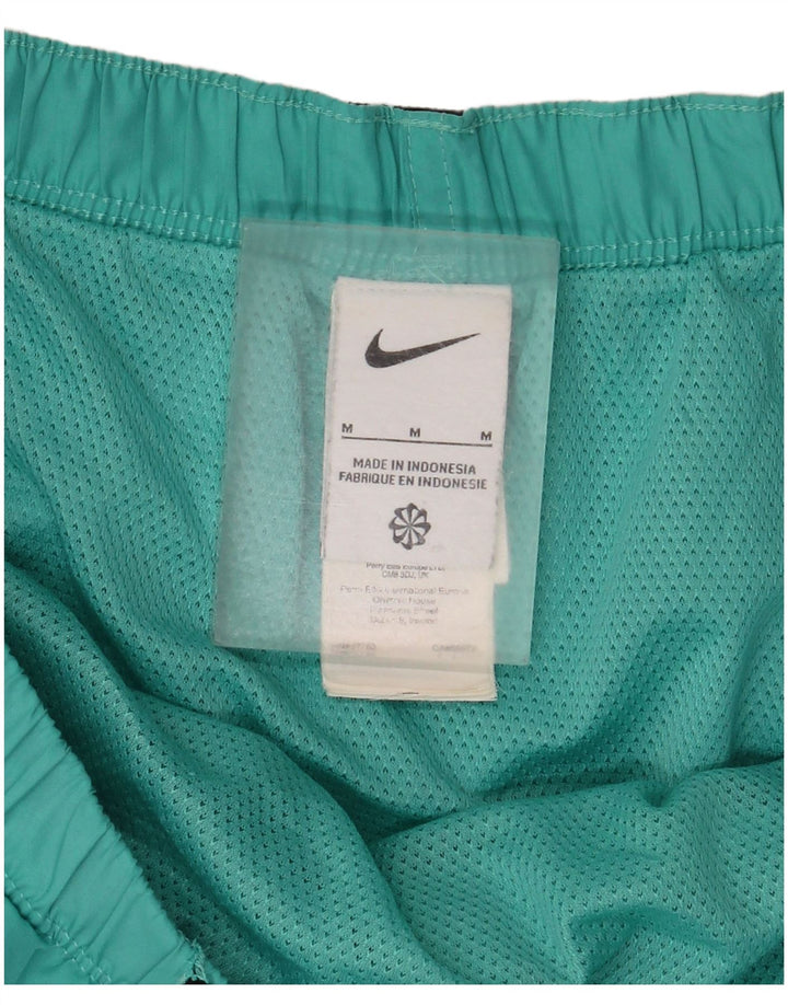 Pantaloni scurți de înot Nike pentru femei UK 14 Poliester verde mediu