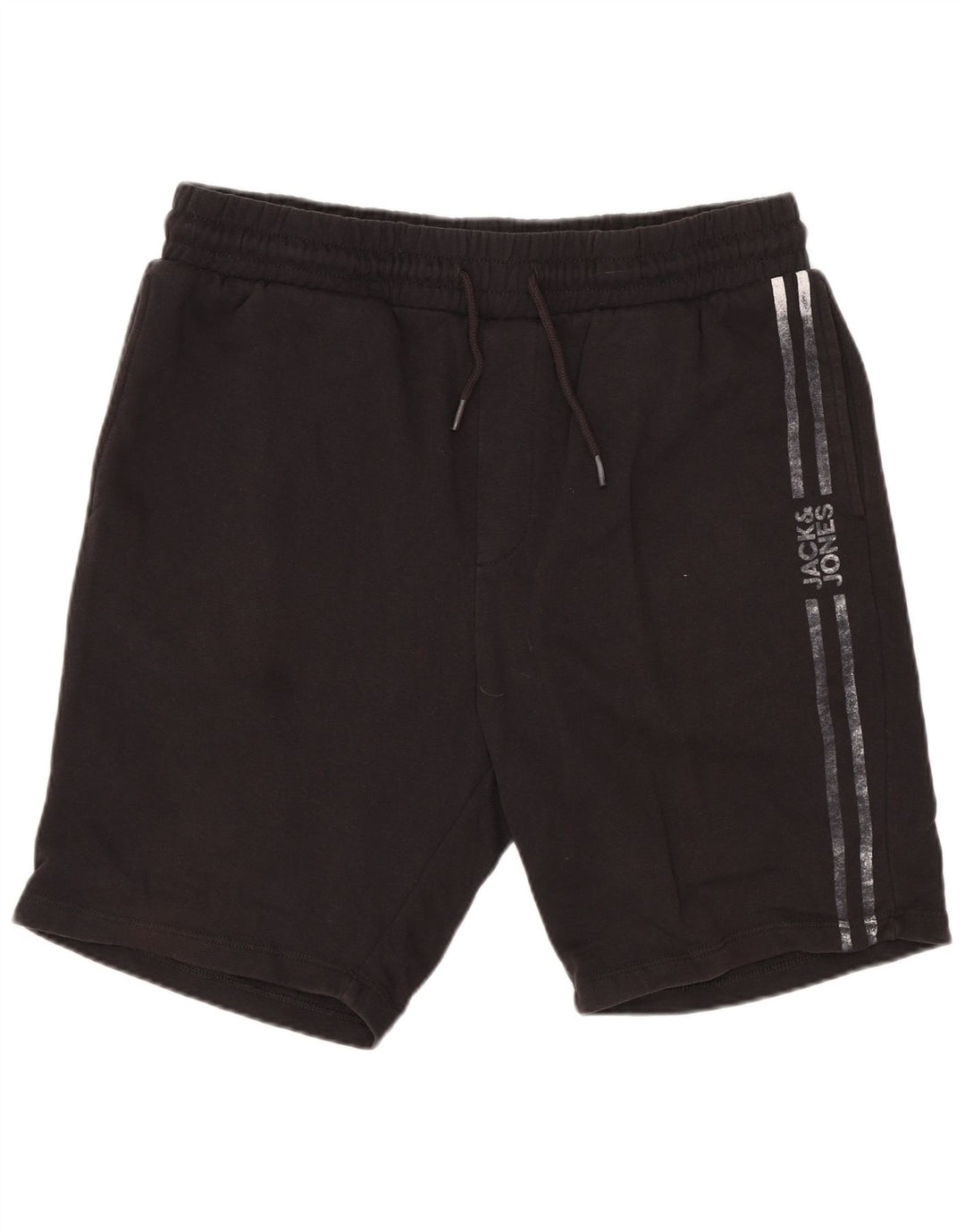 Pantaloni scurți sport Jack & Jones pentru bărbați, mari, negru, bumbac
