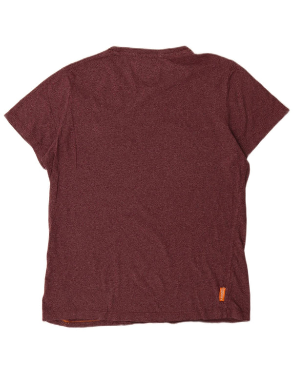 Tricou Bărbați Superdry Top XL Bumbac Burgundy
