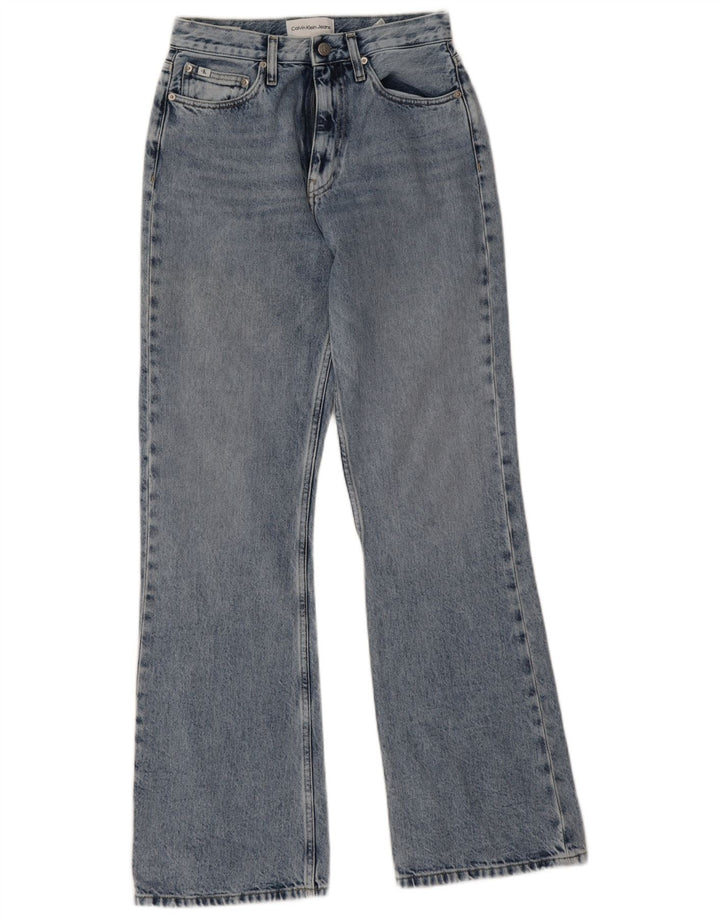 Blugi pentru bărbați Calvin Klein Bootcut W30 L33 Bumbac albastru