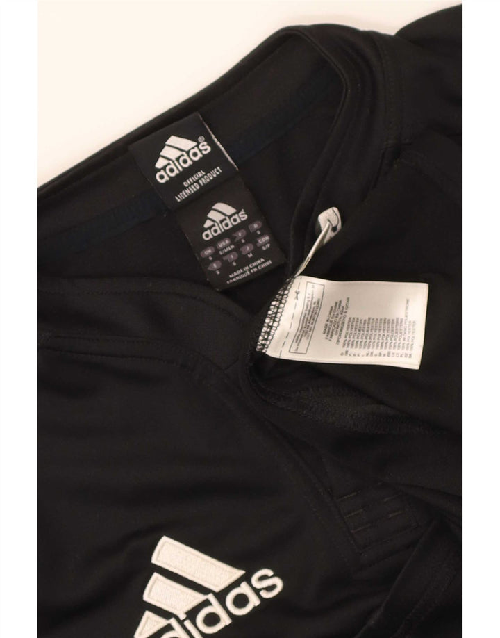 Tricou grafic Adidas pentru bărbați All Blacks Top mic poliester negru