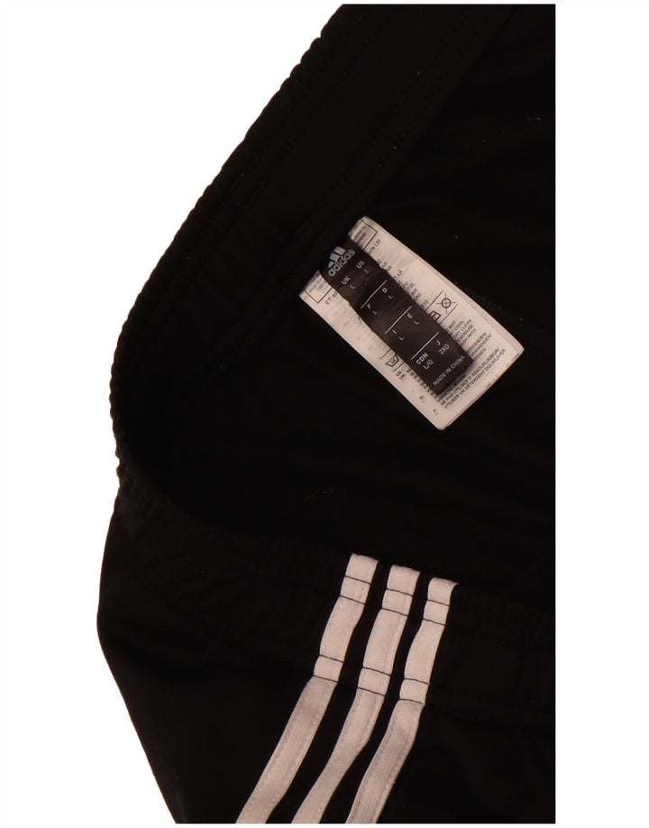 Pantaloni de trening Adidas pentru bărbați Joggeri mari, negru, poliester