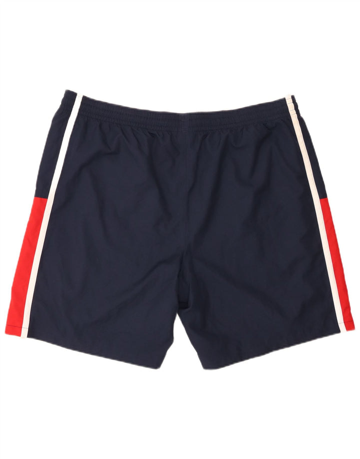 Pantaloni scurți sport pentru bărbați Lacoste Mărimea 7 2XL Bleumarin Poliester color bloc