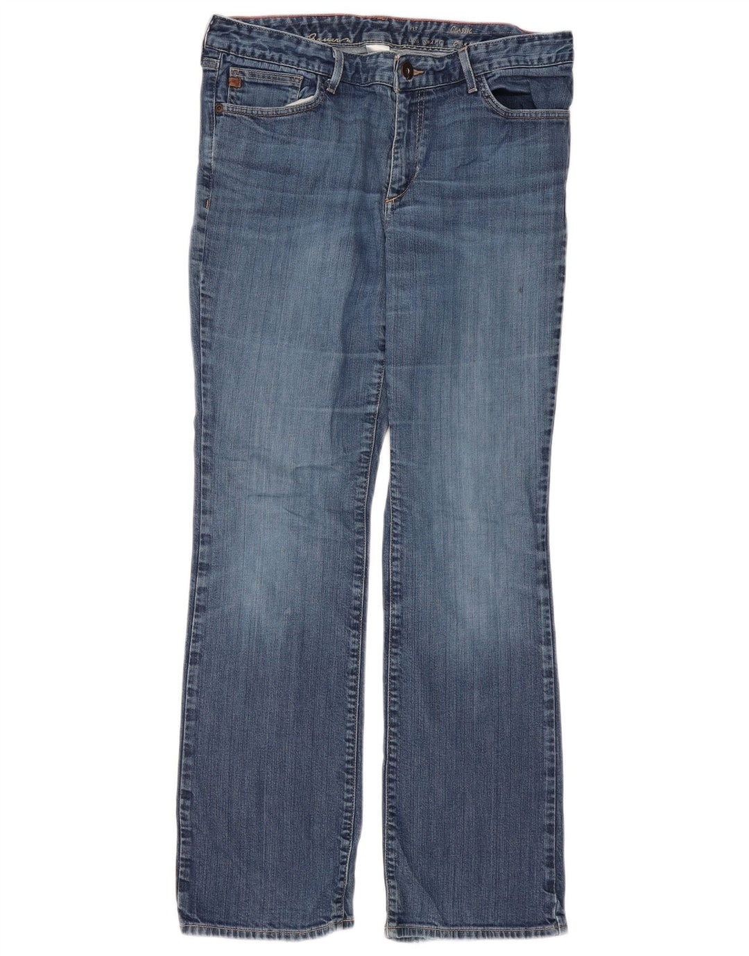 Eddie Bauer Blugi Classic Bootcut pentru Damă EU 12 Large W32 L31 Blue Bumbac