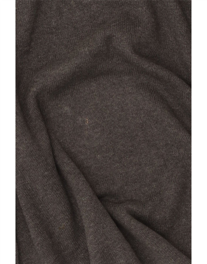 Pulover pentru bărbați Marks & Spencer, cu decolteu în V, XL, bumbac gri