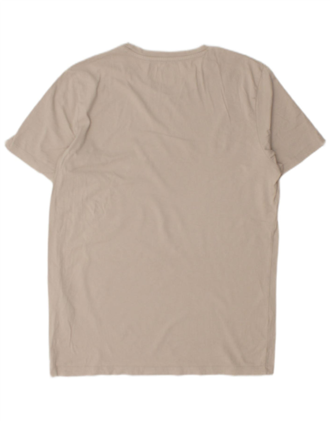 JACK & JONES Tricou Bărbați Top Mediu Bej Bumbac