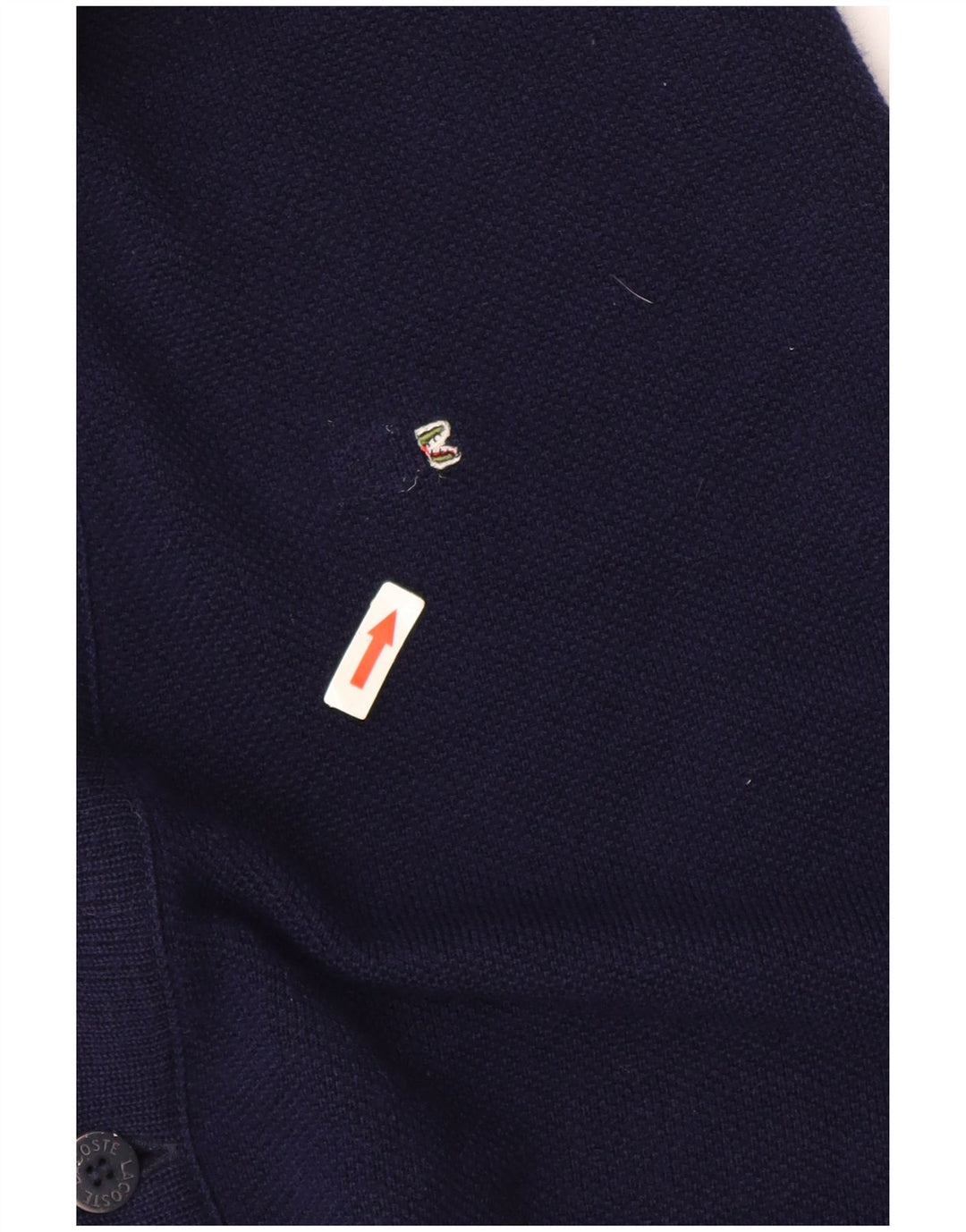 Pulover cardigan pentru bărbați Lacoste Mărimea 6 XL Lână bleumarin
