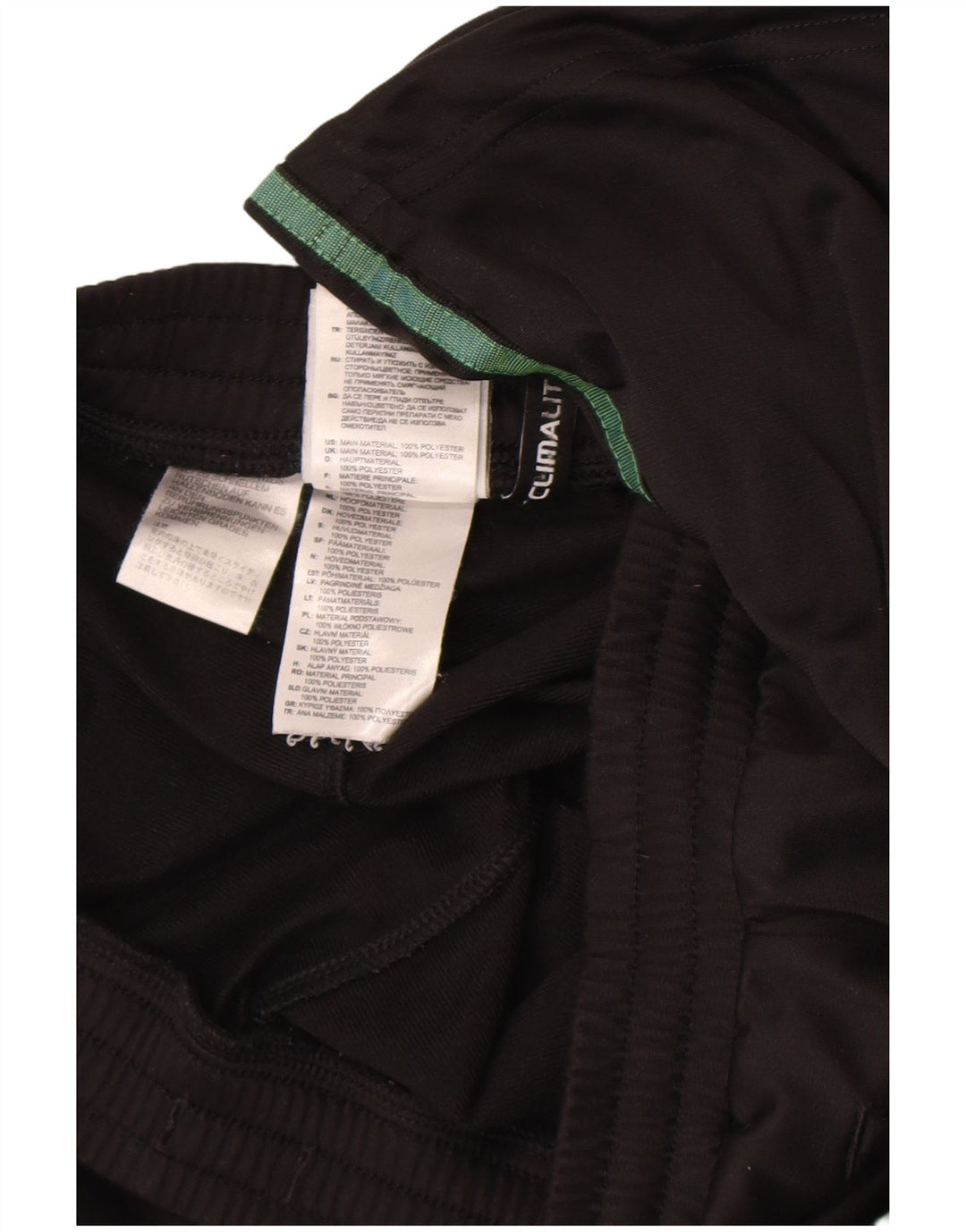 Pantaloni de trening Adidas pentru bărbați Mici W29 L30 Poliester negru