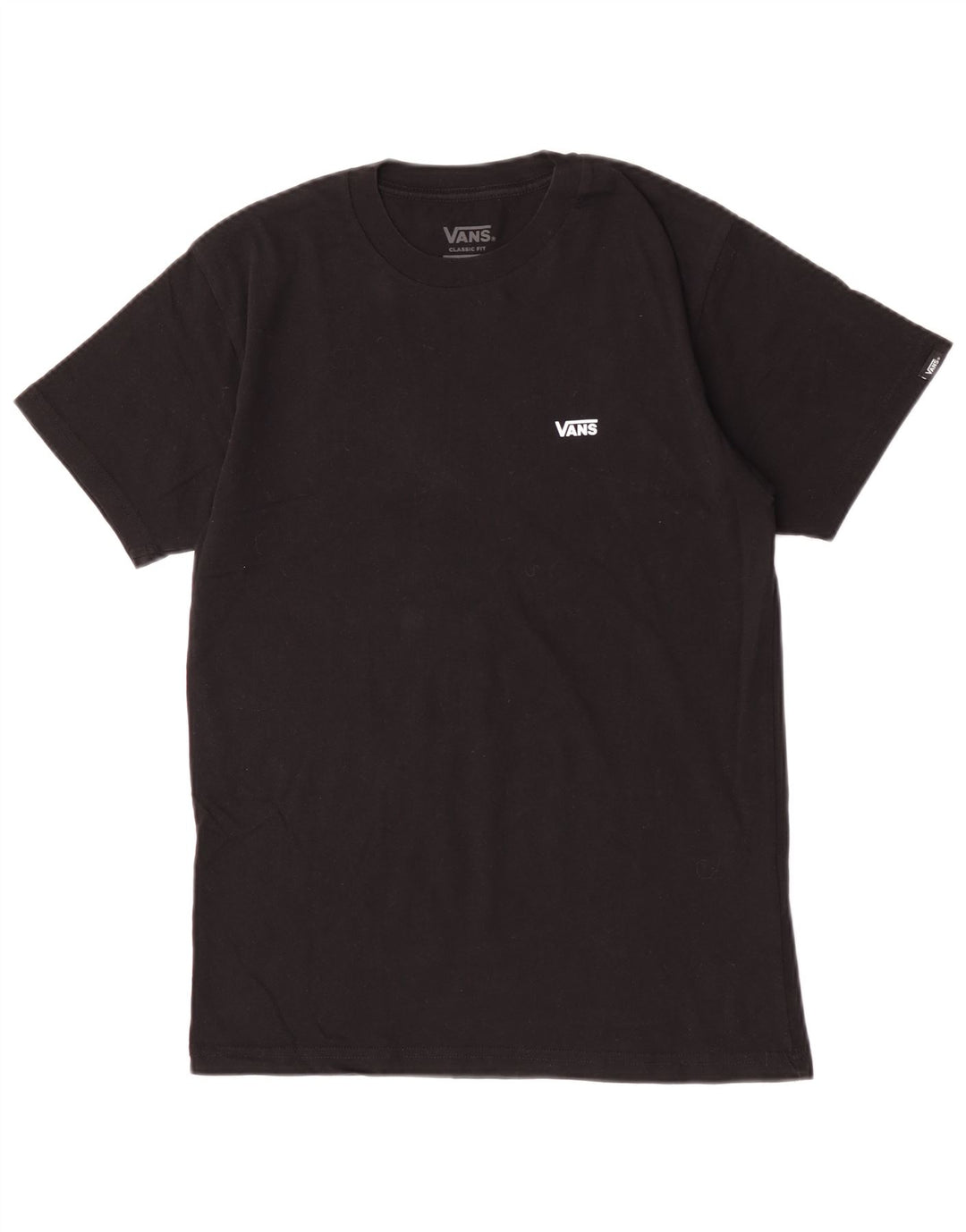 Tricou Vans Classic Fit pentru bărbați Top mic, negru, bumbac