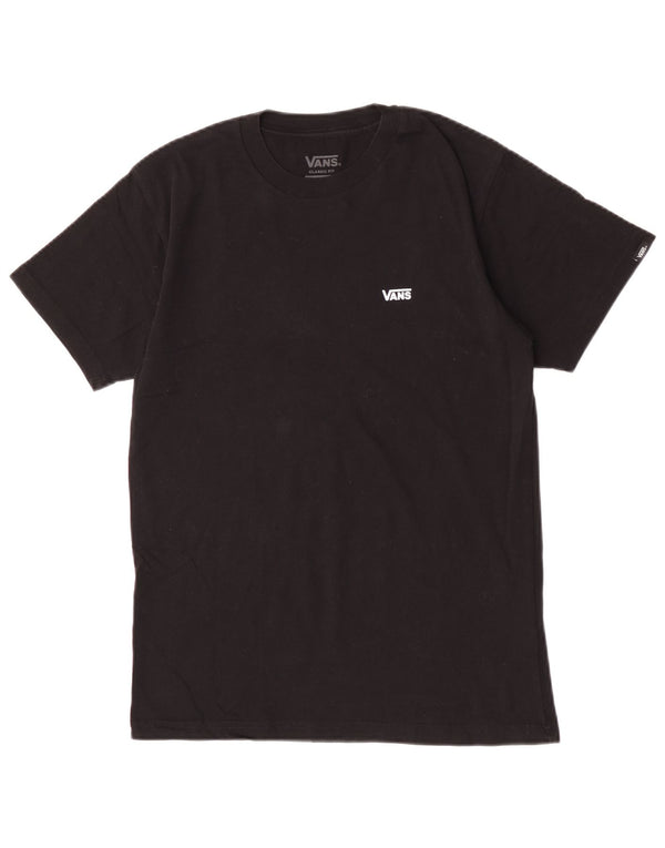 Tricou Vans Classic Fit pentru bărbați Top mic, negru, bumbac