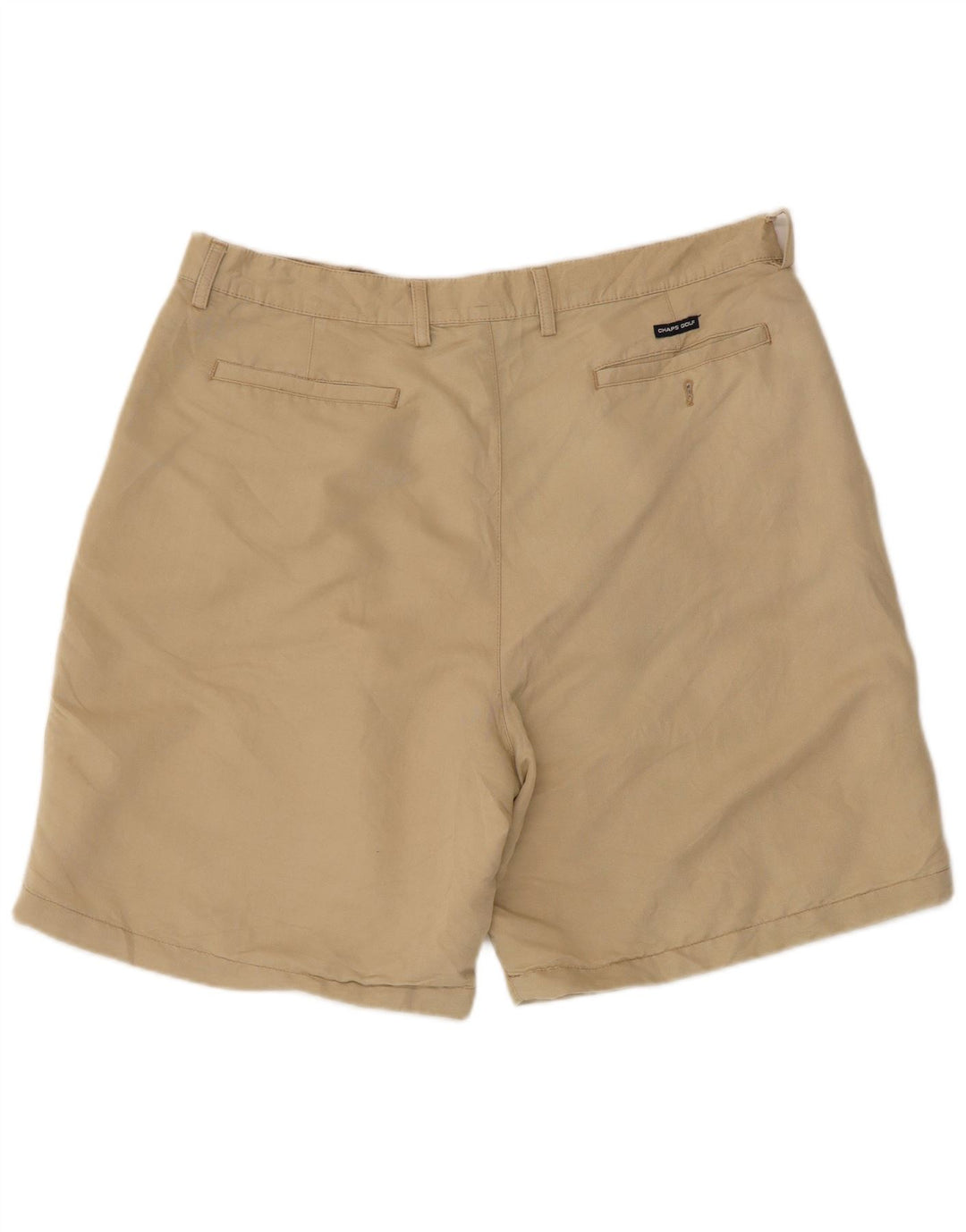 Pantaloni scurți chino pentru bărbați Chaps Golf Pegged W38 XL Bej Rayon