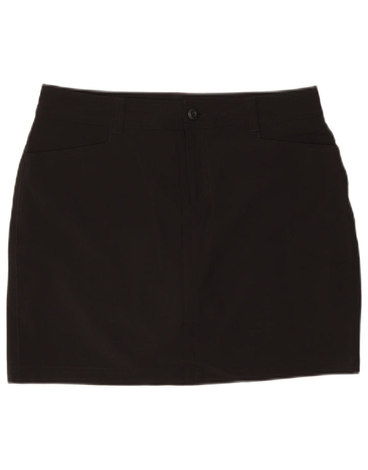 Fusta mini pentru femei EDDIE BAUER US 8 Medium W30 Poliester negru