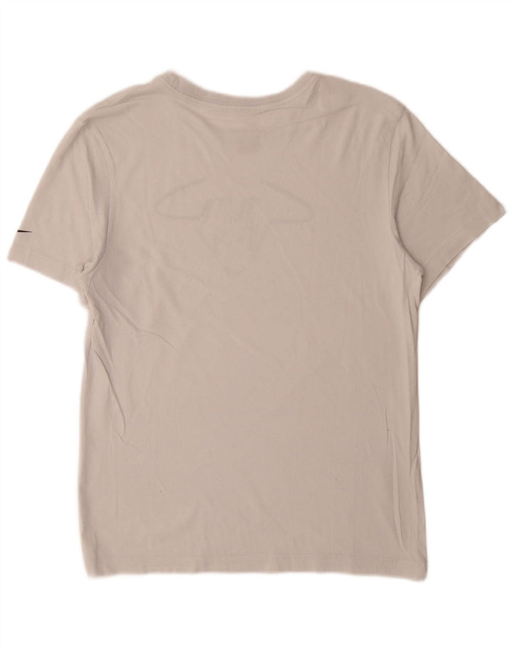 Tricou grafic Nike Dri Fit pentru bărbați Top mic alb