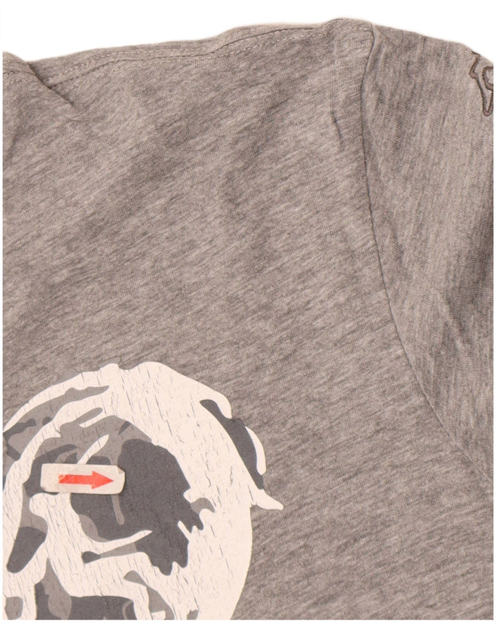 Tricou grafic pentru bărbați Kappa Top mare gri