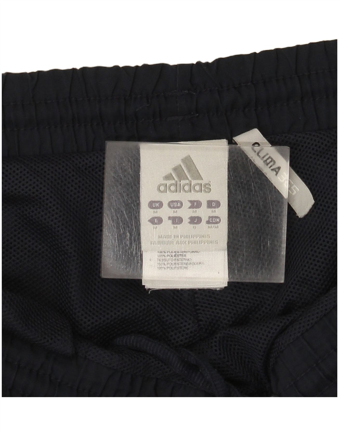 Pantaloni scurți sport Bermude Adidas pentru bărbați, poliester color bloc mediu, albastru marin