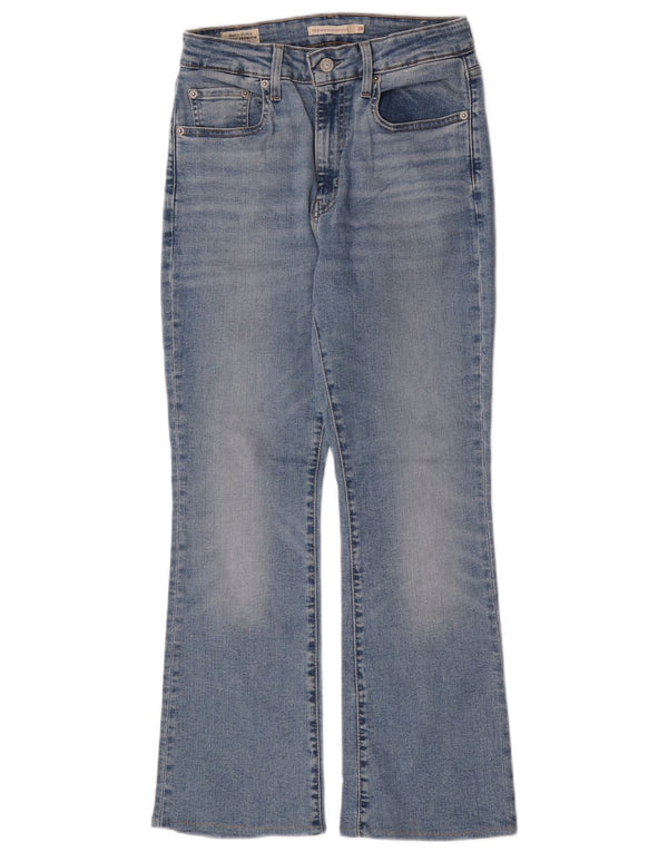 Blugi Levi's pentru femei 725, cu talie înaltă, L29 L27, bumbac albastru