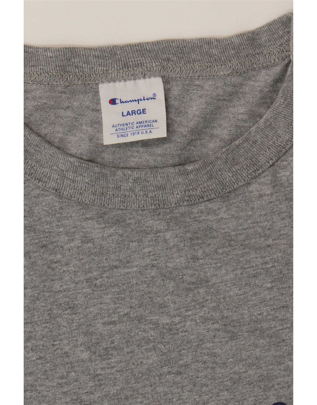 Tricou grafic pentru bărbați Champion Top mare, gri, pete