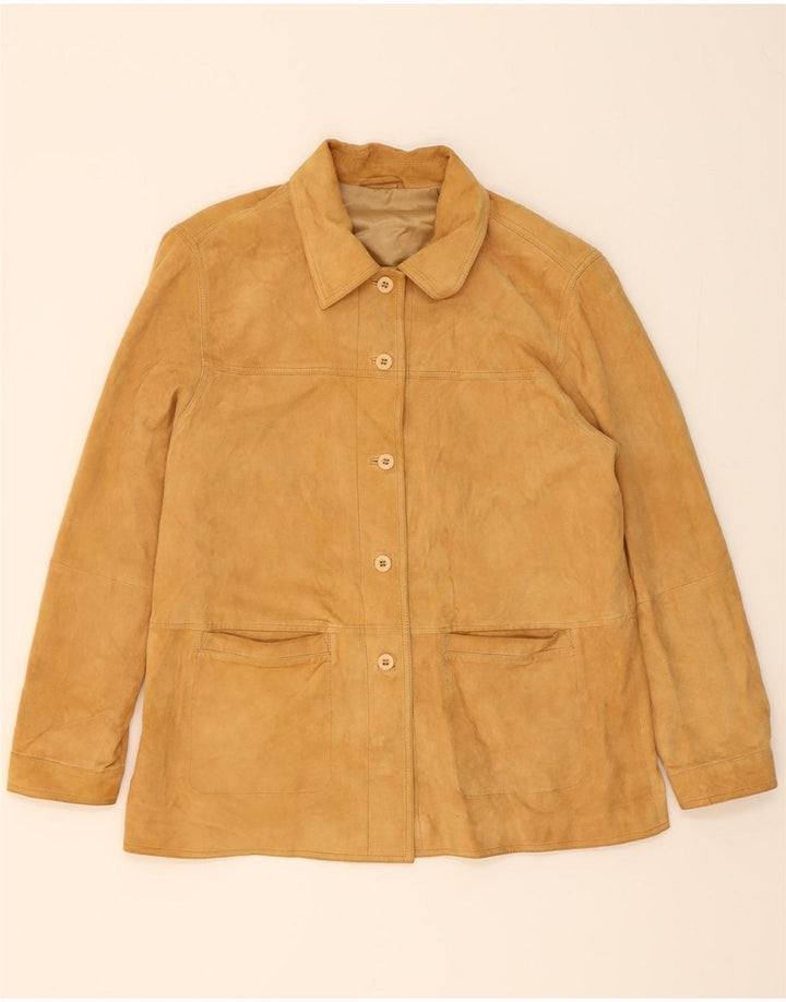 PETER HAHN Womens Bomber Jacket IT 50 XL Brown Vintage Peter Hahn and Second-Hand Peter Hahn from Messina Hembry 