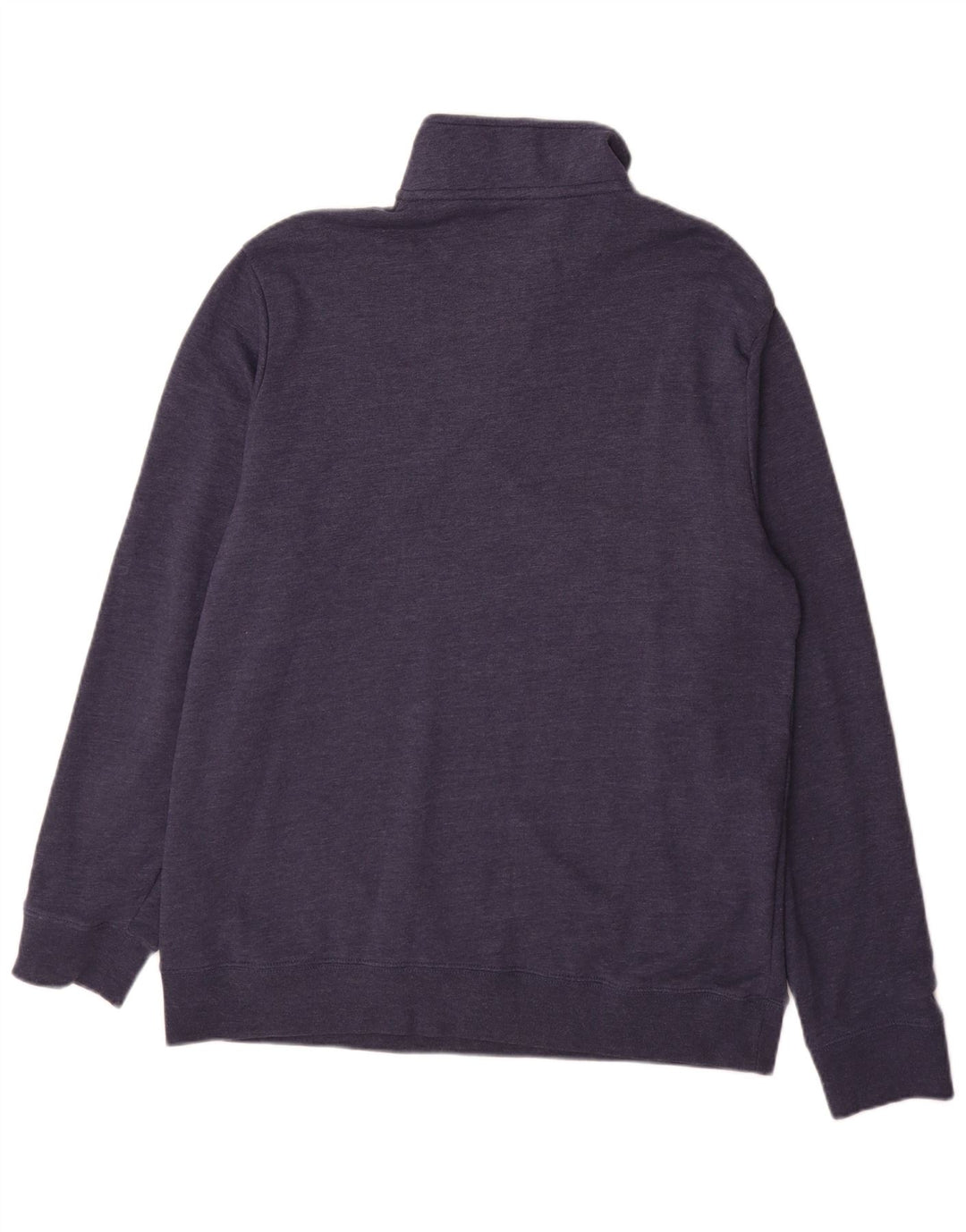 Pulover pentru bărbați Chaps, cu fermoar, cu gât, XL, bumbac bleumarin