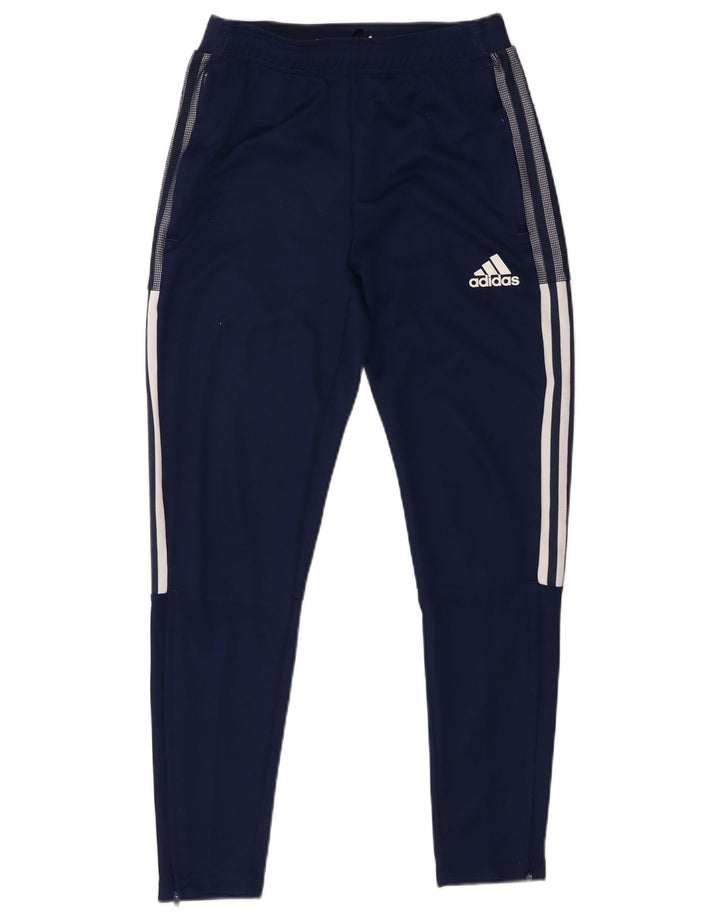 Pantaloni de trening Adidas Aeroready pentru bărbați, poliester mici, albastru