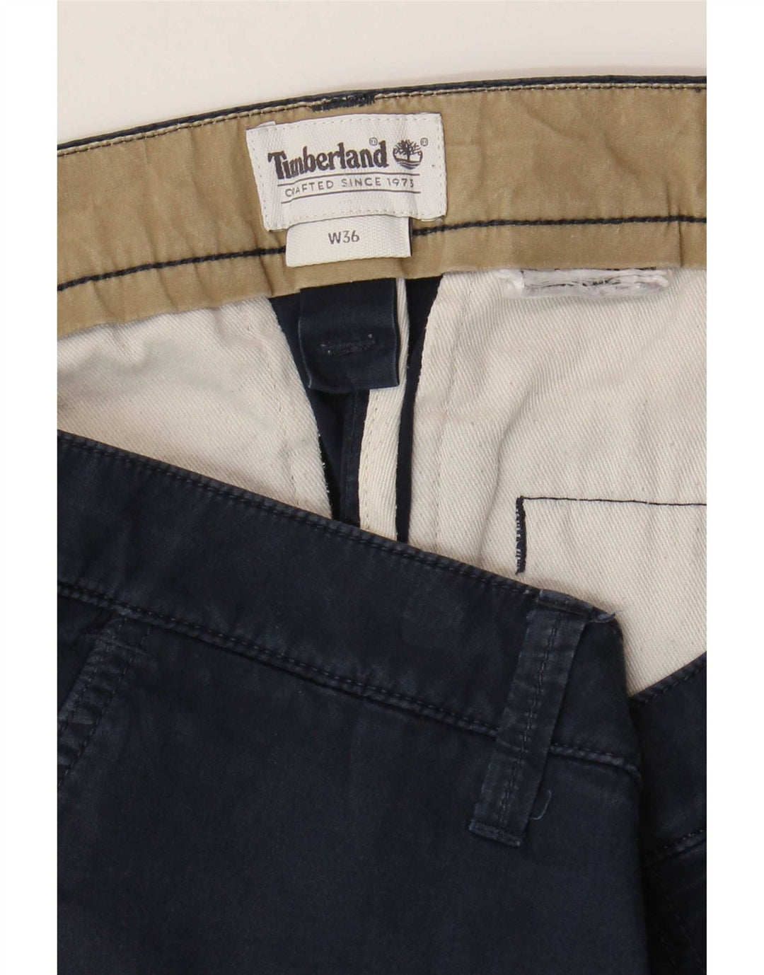 Pantaloni scurți chino pentru bărbați Timberland W36 Large Bleumarin