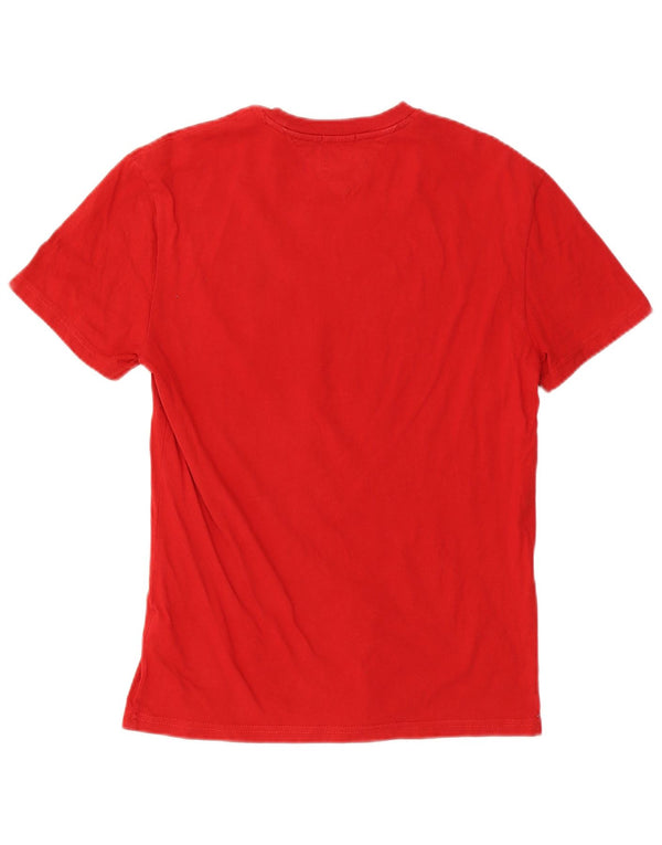 Tricou cu grafic Tommy Hilfiger pentru bărbați, cu croială normală, Top mic, roșu