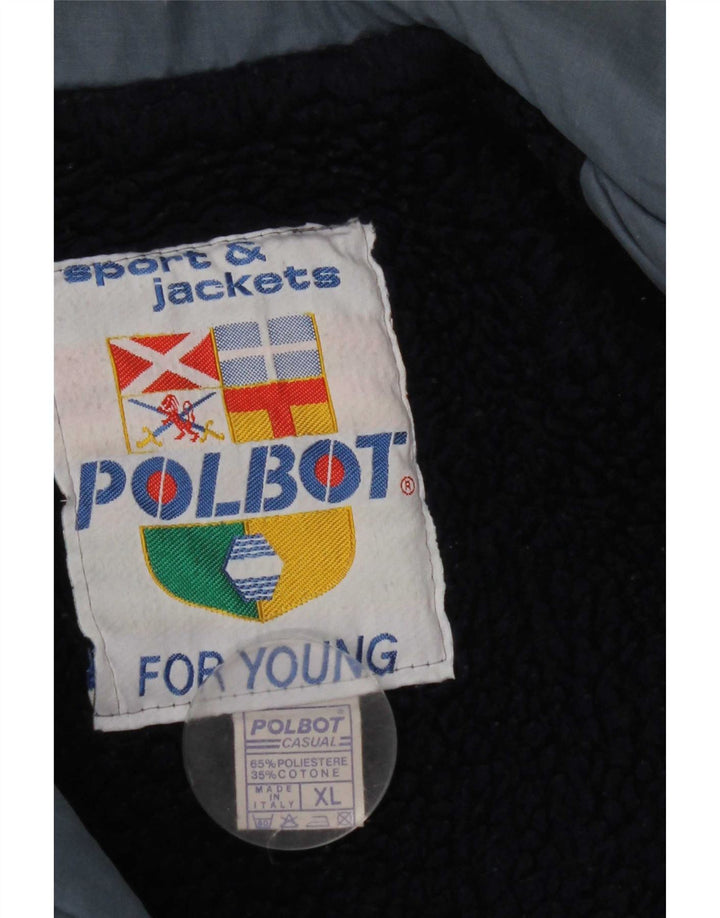 Jachetă Bomber pentru bărbați Polbot UK 42 XL Poliester albastru