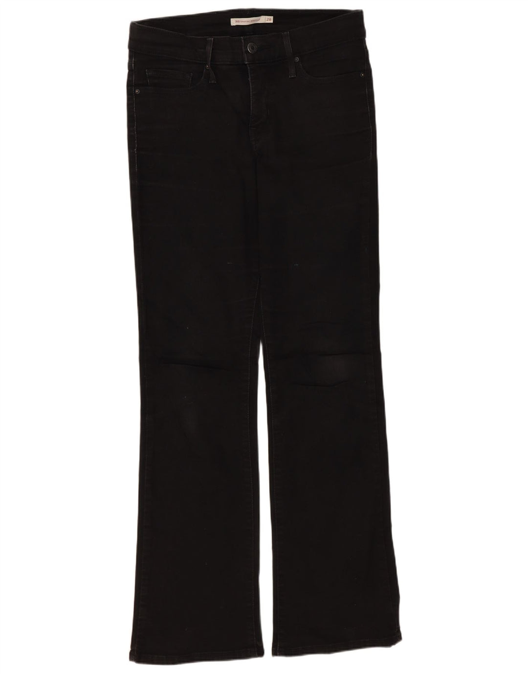 Blugi Levi's 315 Shaping Bootcut W28 L28 bumbac negru