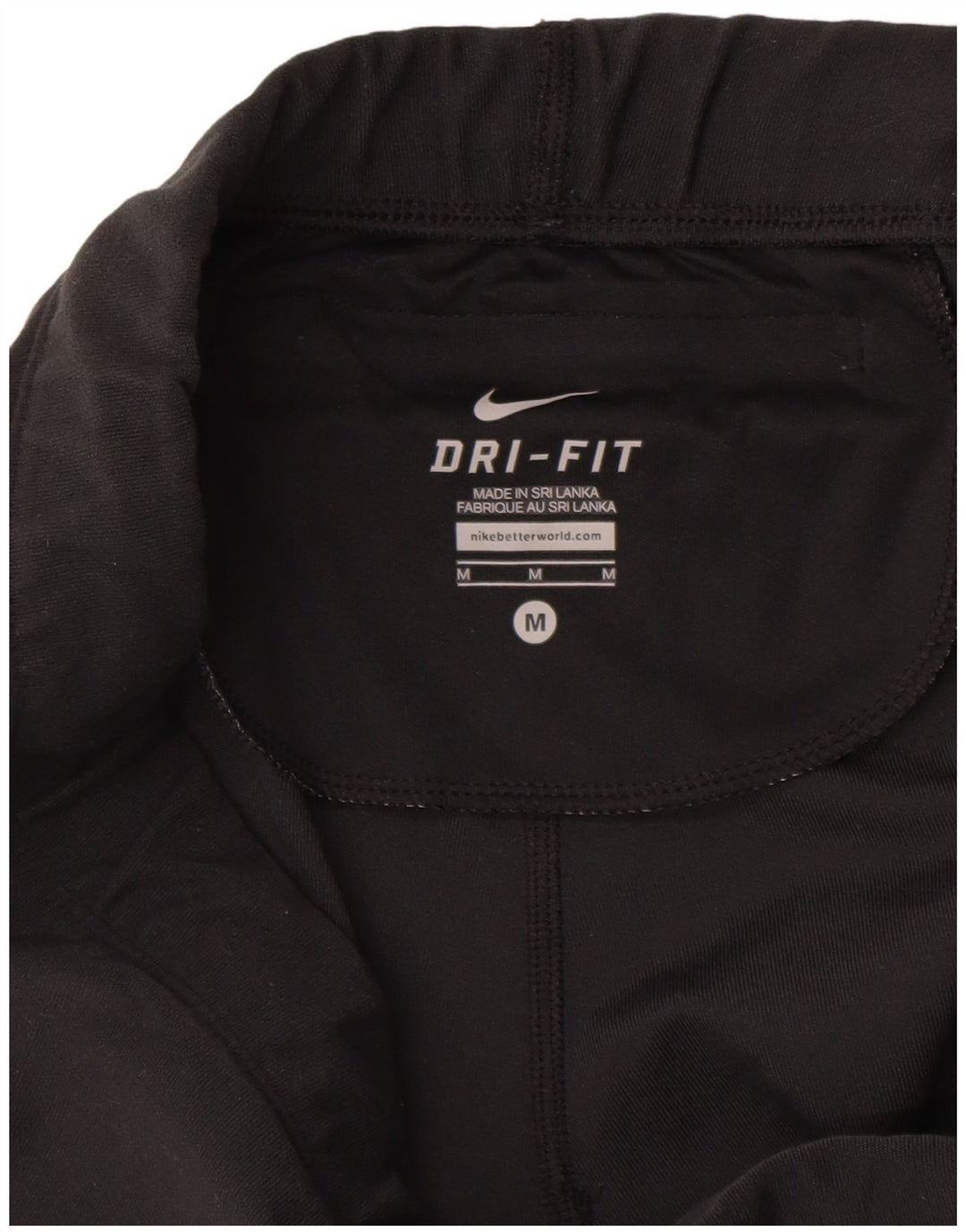 Leggings NIKE Dri Fit Graphic pentru femei UK 12 Medium Black