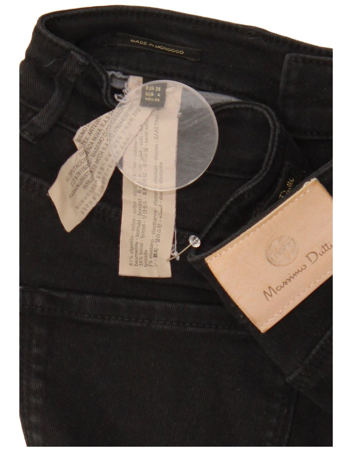 MASSIMO DUTTI Blugi skinny pentru femei EU 36 XS W26 L28 bumbac negru