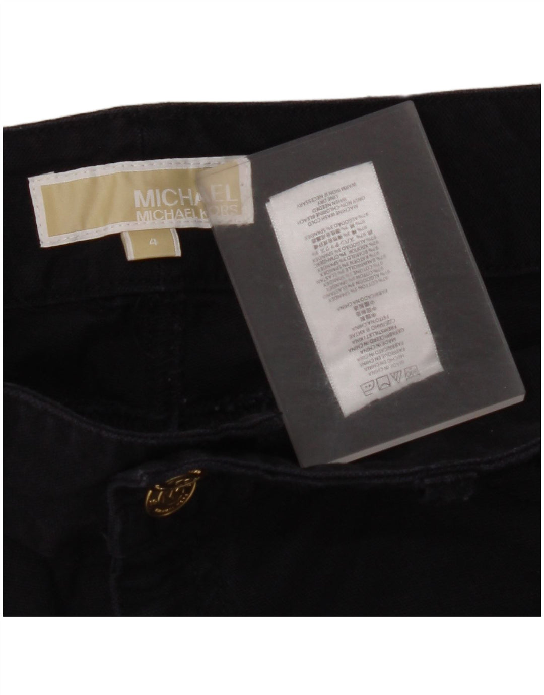 MICHAEL KORS Pantaloni slim casual pentru femei US 4 Small W30 L27 bleumarin
