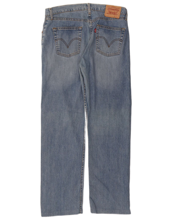 Blugi drepti pentru bărbați Levi's 751 W34 L30 Bumbac albastru