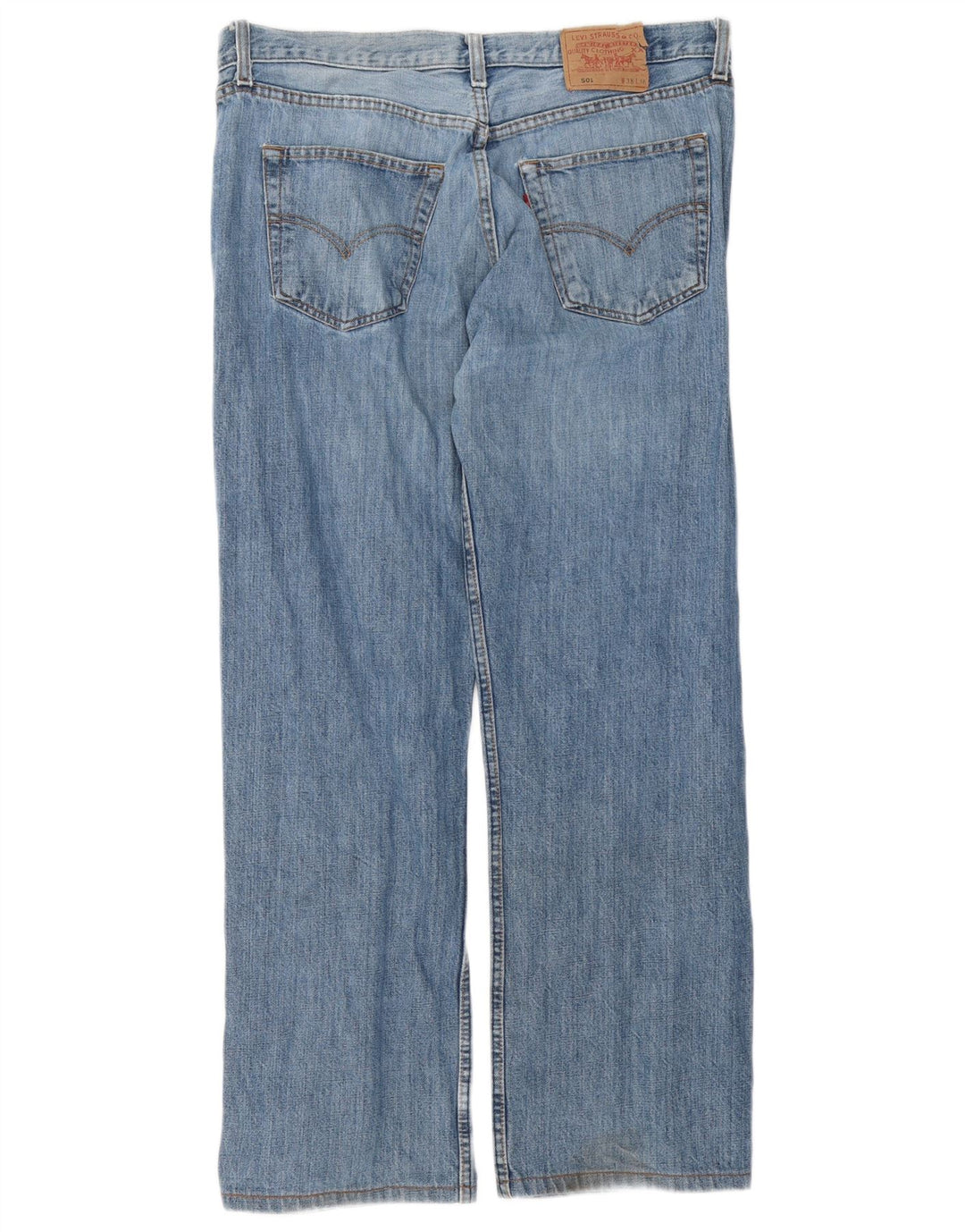 Blugi drepti pentru bărbați Levi's 501 W38 L30 Bumbac albastru