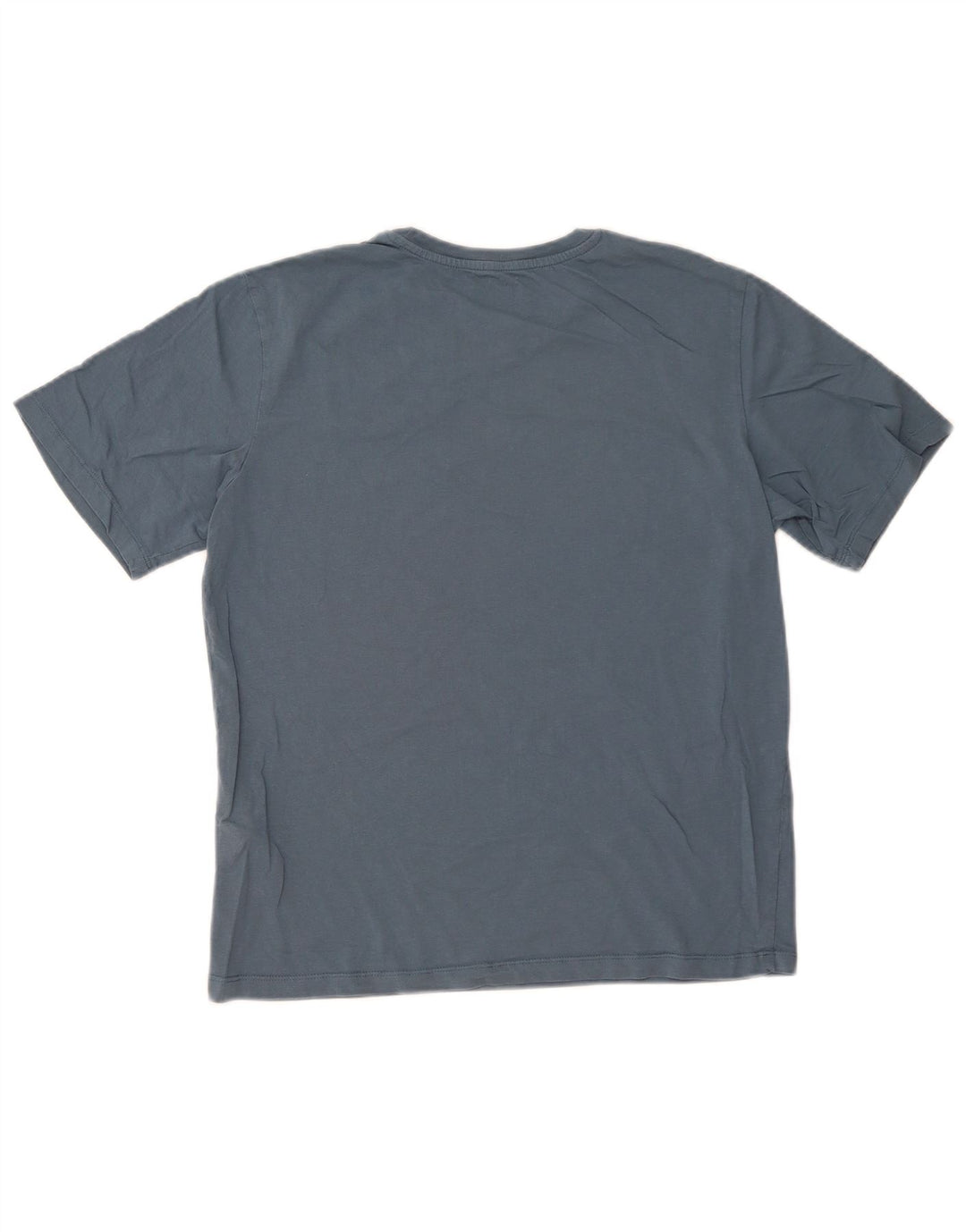 Tricou Jack & Jones pentru bărbați Top din bumbac albastru mediu