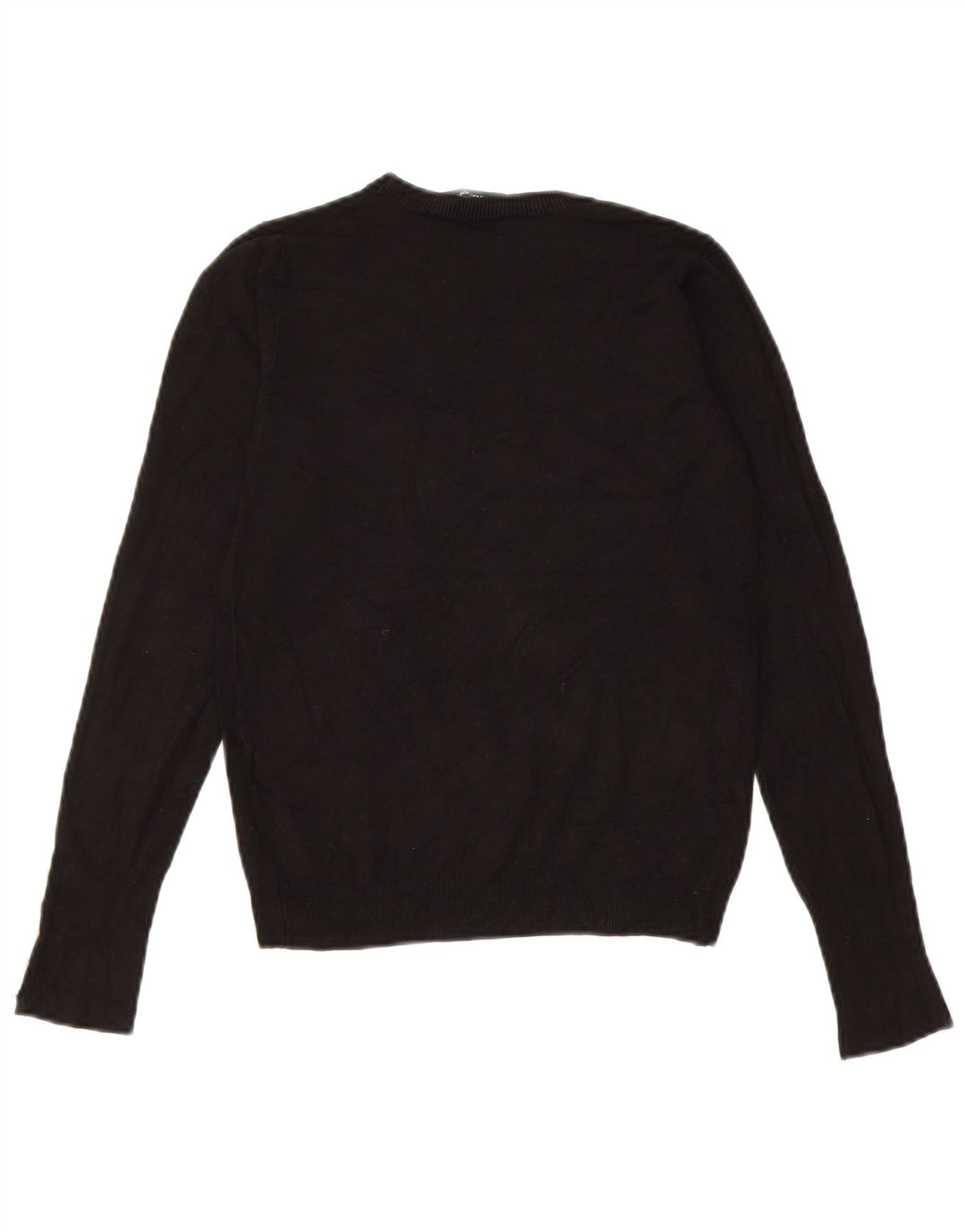 Pulover pentru damă Zara, cu gât turnut, UK 8, mic, negru, viscoză
