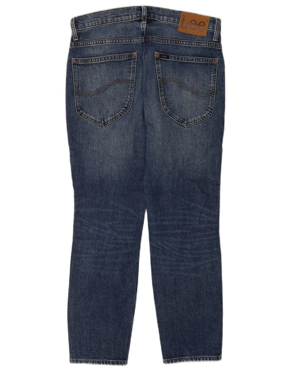 Blugi Lee Rider Cropped pentru bărbați W31 L25 Bumbac albastru
