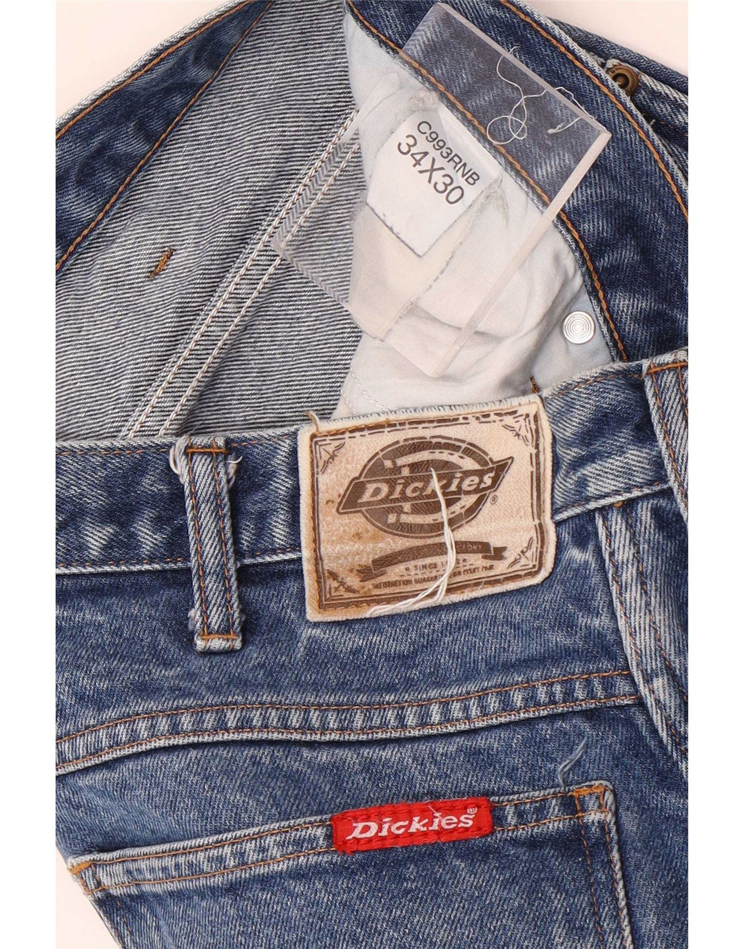 Blugi drepti pentru bărbați Dickies W34 L27 albastru