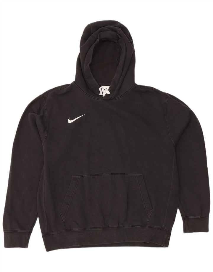 Jumper Nike pentru bărbați, cu captură lejeră, mare, negru
