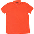 Tricou polo Massimo Dutti pentru bărbați, bumbac portocaliu mediu