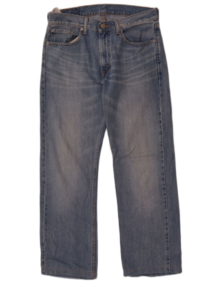 Blugi Levi's 505 Straight pentru bărbați W30 L27 Bumbac albastru