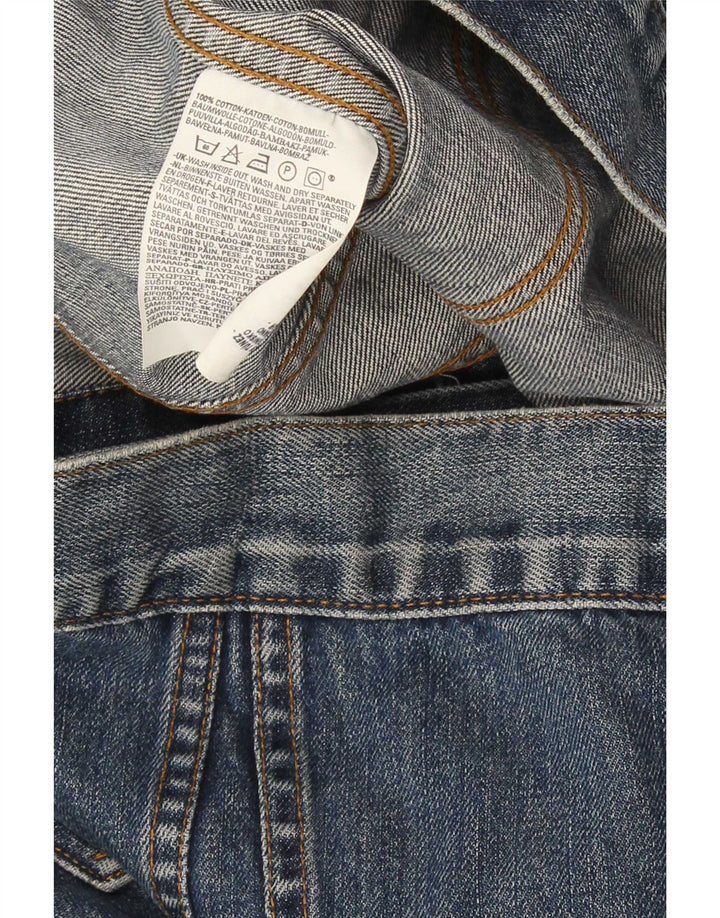 Jachetă de blugi Levi's pentru femei UK 14, mare, albastru, bumbac